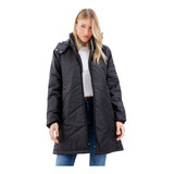 Campera Larga Impermeable Nueva Rompeviento Mujer Lleruc 5