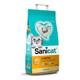 Piedra Arena Aglomerante Para Gatos Sanicat Clumpling X12 Kg