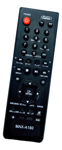 Controle Remoto Dvd/tv Samsung Dvd-p180/dvd-p180 Xtl