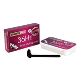 Jabón Pomada 36h + Cepillo Aplicador Para Ceja Cera Ojos Tipo De Piel Natural