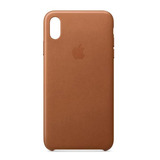 Funda De Piel Para iPhone XS Max De Apple Mrwv2zm/a, Color Marrón