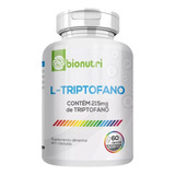 L-triptofano 500mg 60 Cáps - Bionutri