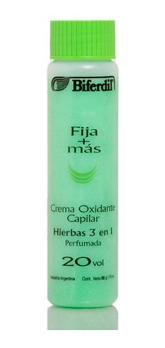 Biferdil Fija Mas Crema Oxidante Hierbas 3 En 1 20vol X 70ml