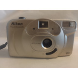 Cámara Nikon Nice Touch 6 Dx Analógica De Rollo 35 Mm Bat.aa