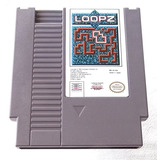 Loopz Juego Original Para Nintendo Nes 1990 Mindscape 