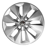 Juego X 4 Taza Rueda Volkswagen Gol Trend 14¨ Tw4625 Con Logo