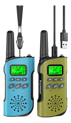 Walkie Talkies For Kids Rechargeable, 48 Hours Working Ti...