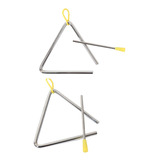 Triangulo De Acero Musical De 5 Pulgadas Con Striker, Instru