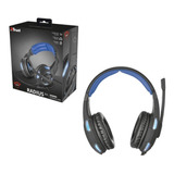 Diadema Gamer Audífonos Trust Gxt350 Radiu Sonido Envolvente