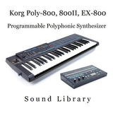 Sonidos Sysex Para Korg Poly-800, Ex-800, Poly-800ii