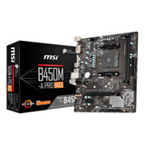 Placa Mae Msi B450m-a Pro Max Ddr4 Socket Amd Am4 M-atx