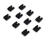 Pack 10x Jumper Paso 2.54mm Puente Para Pines Macho Nubbeo