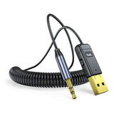 Receptor Usb Bluetooth 5.0 C11 Para Coche Con Conector De 3,