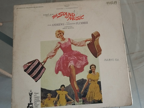 Vinilo The Sound Of Music Año 1965 Made In Usa Exelente 