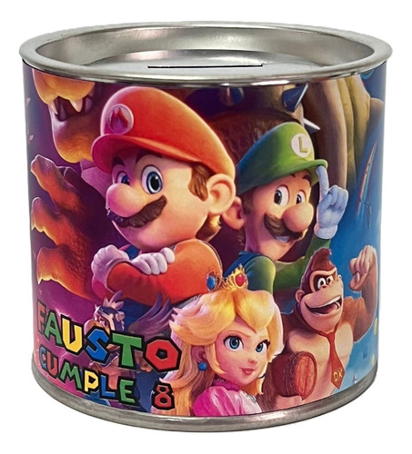 Alcancias Souvenir Personalizadas X 35 Mario Movie