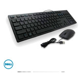 Kit Teclado + Mouse Dell Km300c Alambrico 105 Teclas Español