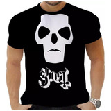 Camiseta Personalizada Banda Rock Heavy Metal Ghost 08