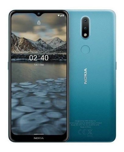 Celular Nokia 24m 64gb Android Azul Refabricado Liberado