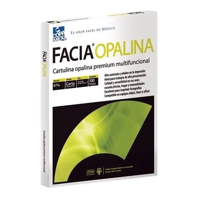  Paquete De Opalina Blanca 1pza 225 Gr Y 1pza 120 Gr | Meses sin interés