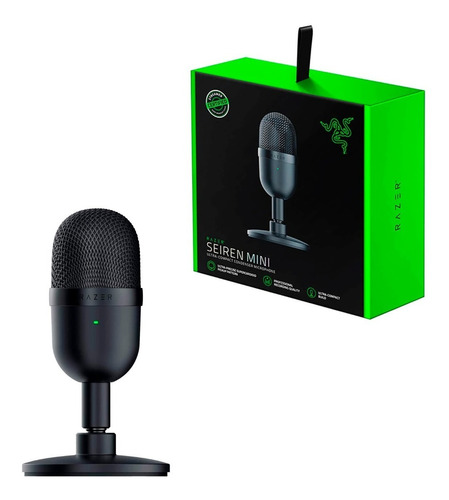 Micrófono Razer Seiren Mini Condensador Negro Clásico