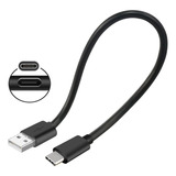 Cable Usb C Corto 1 Pie Cable Estacion Carga Rapida Usbc 3 C