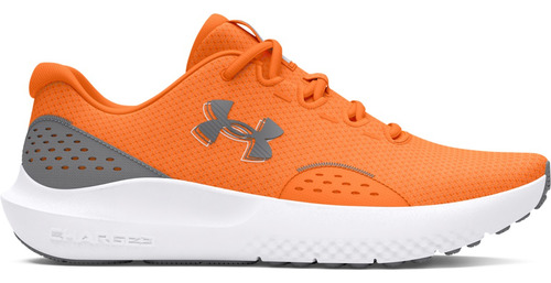 Tenis Under Armour Charged Surge Naranjas De Hombre