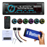 Som Automotivo Bluetooth Entrada Usb Sd Radio Fm Mp3 Player