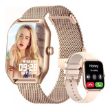 Reloj Inteligente Bluetooth Impermeable Para Glucosa 1.96 In