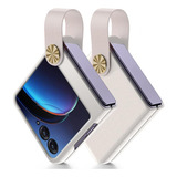 Funda De Piel Sintetica Premium Para Motorola Razr 40 Ultra 