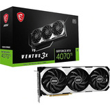 Placa De Vídeo Msi Ventus 3x Rtx 4070 Ti - 12gb, 192bits, Oc