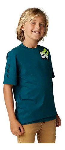 Playera Niño Fox Karrera Motocross Downhill Enduro Rzr Atv