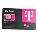 Promo 2 Sim Card T Mobile Usa Llamados Y Textos En Argentina