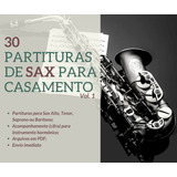 30 Partituras De Sax Para Casamento