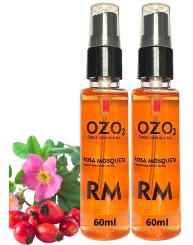 Kit Óleo De Rosa Mosqueta 120ml Anti Rugas Estrias 2un Farma