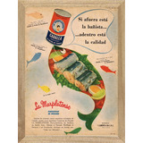 Caballa En Aceite, Cuadro, Poster , Publicidad Antigua  P605