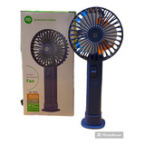 Mini Ventilador De Mesa Portatil Recarregavel Dp-7633