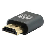 Adaptador Dummy Hdmi Para Exibição Tela Em 4k Mineração