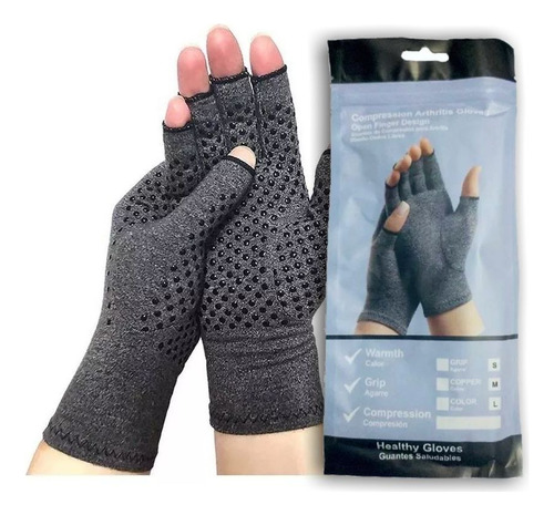 Guantes Artritis Compresión Tendinitis Túnel Carpiano Grips