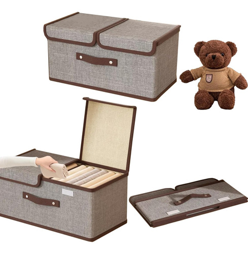 Caja De Almacenamiento De Ropa Organizadoras Plegable Grande