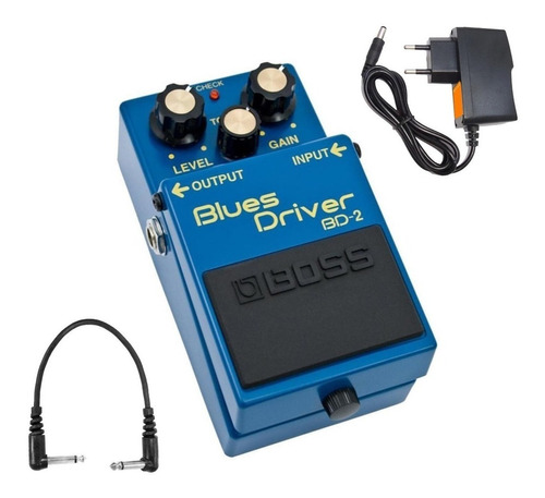 Pedal Boss Bd-2 Blues Driver Para Guitarra Bd2 Na Sonic Som