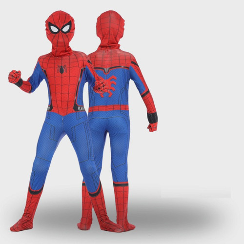 Mallas Infantiles Cosplay Homem-aranha Héroes Expedición