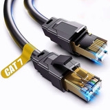 Cable 3m Red Lan Ethernet Cat7 10gbps 600mhz Rj45 / Nylon