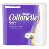 Rollo Cottonelle Soft 40 Pzs Papel Higiénico Kleenex