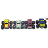 Micro Machines Set 4 Monster Truck Deportiva Charger Van 4x4