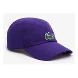 Gorra Tenis Lacoste Novak Djokovic Original Morada Pádel