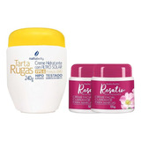 Kit Creme Tarta Rugas + Clareador De Marcas Rosa Mosqueta 