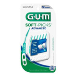 Gum 650 Palillos Interdentales Soft-picks Advanced X 12