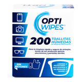 Toallitas Húmedas Limpia Lentes, Cel Y Pantallas - Optiwipes