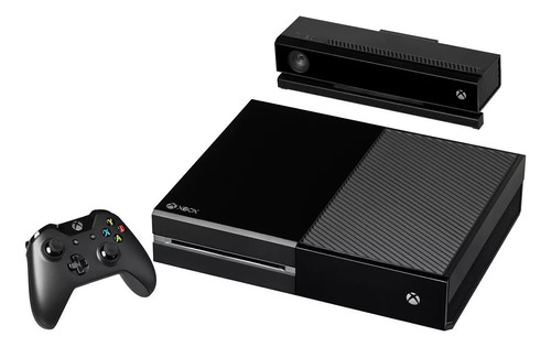Microsoft Xbox One + 2 Controles + Sensor De Kinect Y Juegos
