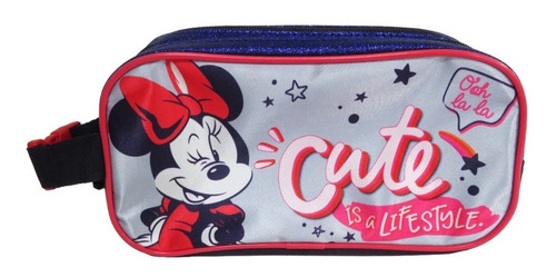 Estuche Doble Minnie Mouse Disney Original